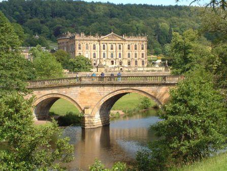 Chatsworth House & Bridge, Derbyshire