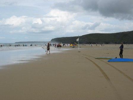 Surfing in Newquay