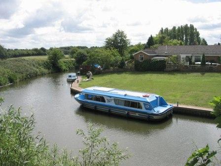 Canal Boast in Norfolk Broads