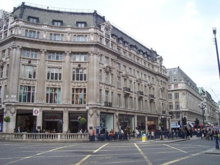 Oxford Street & Regent Street Junction, Central London