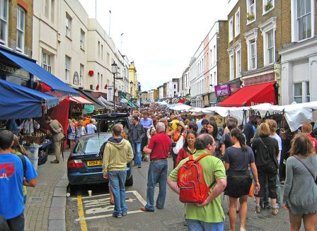 Portobello Road Market, London