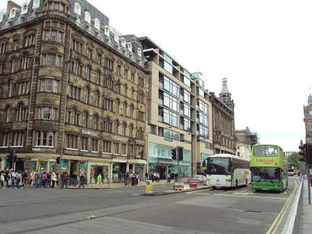 Princes Street, Edinburgh, Scotland