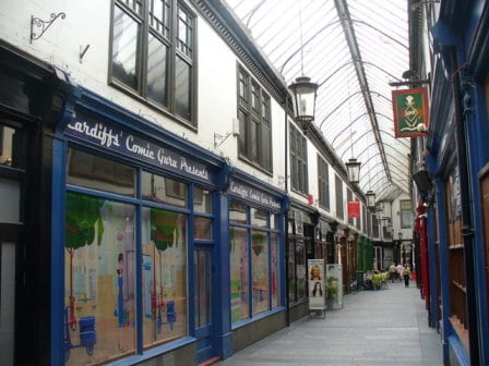 Royal Arcade, Cardiff, Wales