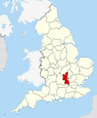 Map of Buckinghamshire