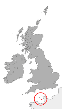 Map of the Channel Islands