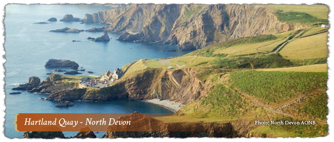 Hartland Quay - North Devon AONB, England