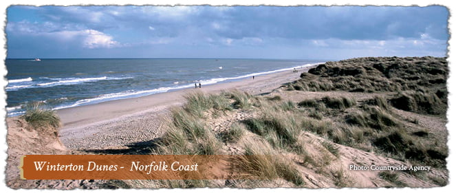 Winterton Dunes, Norfolk Coast AONB, England