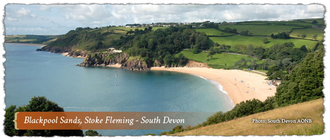 Blackpool Sands, South Devon AONB, England