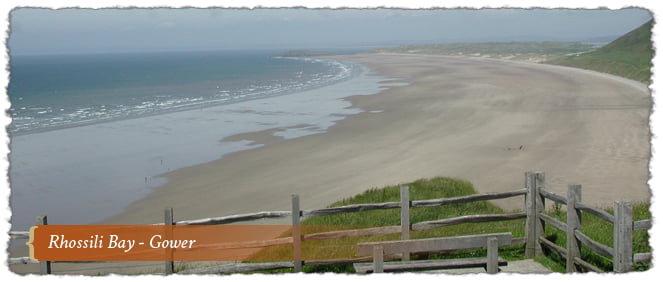 Rhossili Bay, Gower AONB, Wales