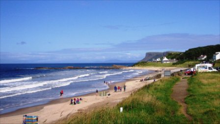 Ballycastle Beach, County Antrim, Northern Ireland